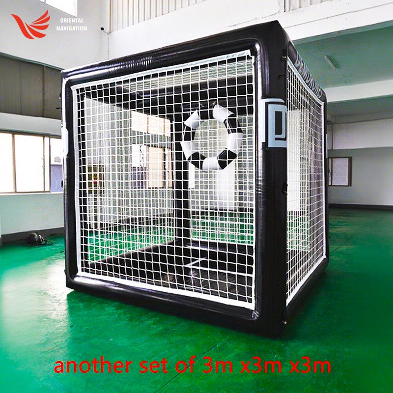Inflatable Drone Soccer Arena 2 X 3m X 3m X 3m 