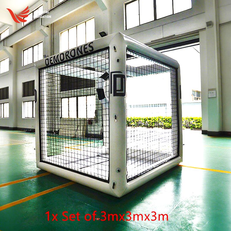 Inflatable Drone Soccer Arena 2 X 3m X 3m X 3m 