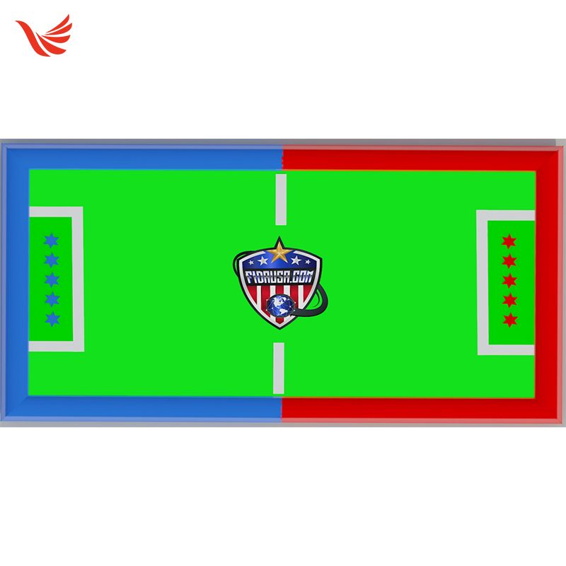 Inflatable Drone soccer Arena 12m x 6m x 4m