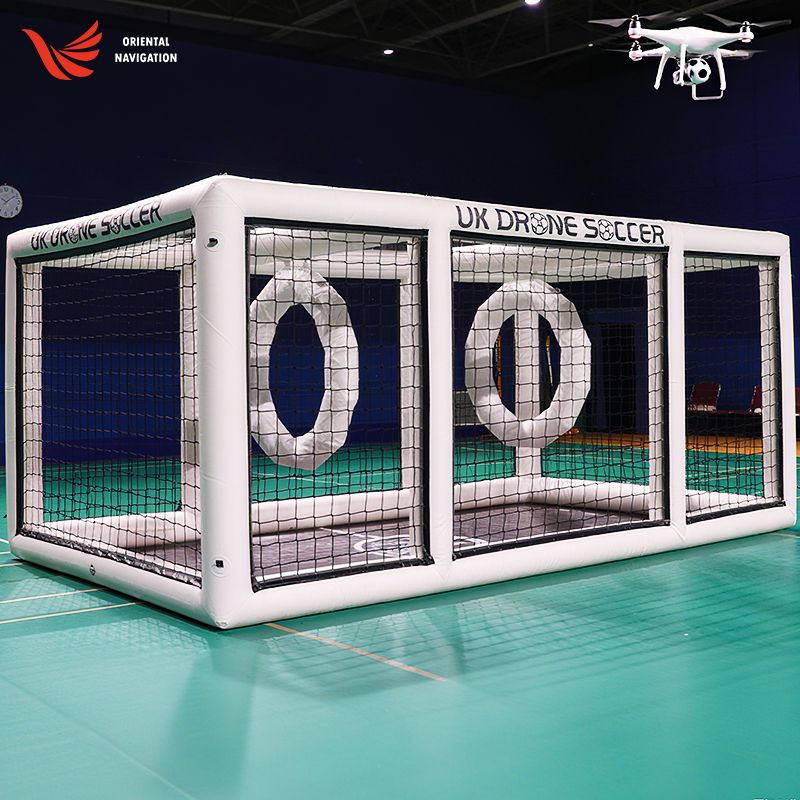 Inflatable Drone Soccer Arena 15ft W × 9ft H × 7ft L 